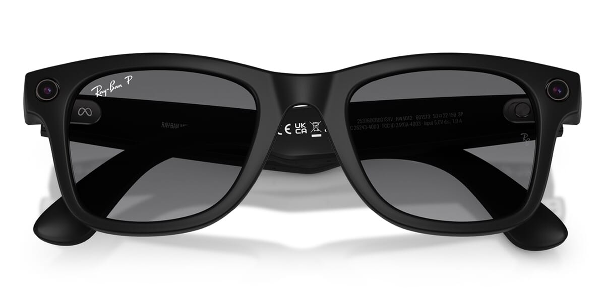Ray-Ban Meta Wayfarer Gen 2 RW4012 601ST3 Polarised Smart Glasses Sunglasses