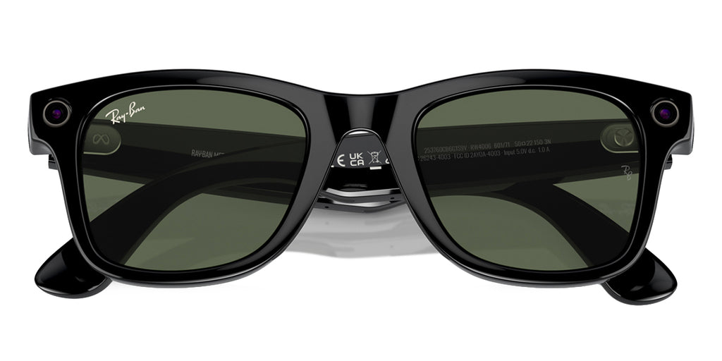 Ray-Ban Meta Wayfarer RW4006 601/71 Smart Glasses Sunglasses - US