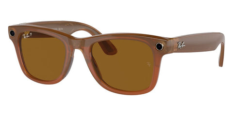 Ray-Ban Meta Wayfarer RW4008 6706/83 Polarised Smart Glasses Sunglasses