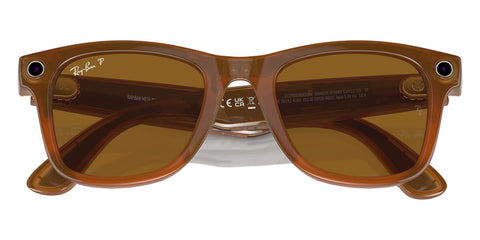 Ray-Ban Meta Wayfarer RW4008 6706/83 Polarised Smart Glasses Sunglasses