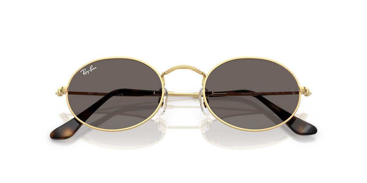 Ray-Ban Oval RB 3547N 001/B1 Sunglasses