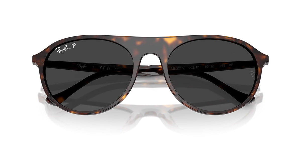 Ray-Ban RB 2215 902/48 Polarised Sunglasses