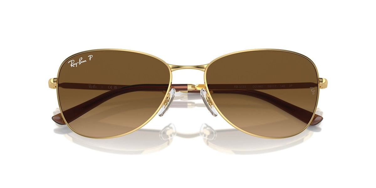 Ray-Ban RB 3733 001/M2 Polarised Sunglasses