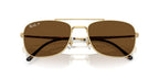 Ray-Ban RB 3755 001/57 Polarised Sunglasses