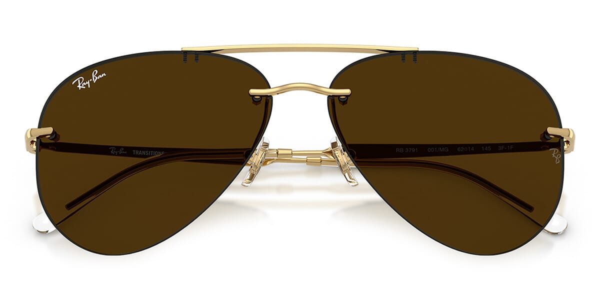 Ray-Ban RB 3791 001/MG Photochromic Sunglasses