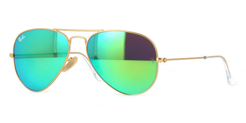 Ray-Ban Aviator 3025 112/19 Green Flash Mirror - As Seen On Khloe Kardashian