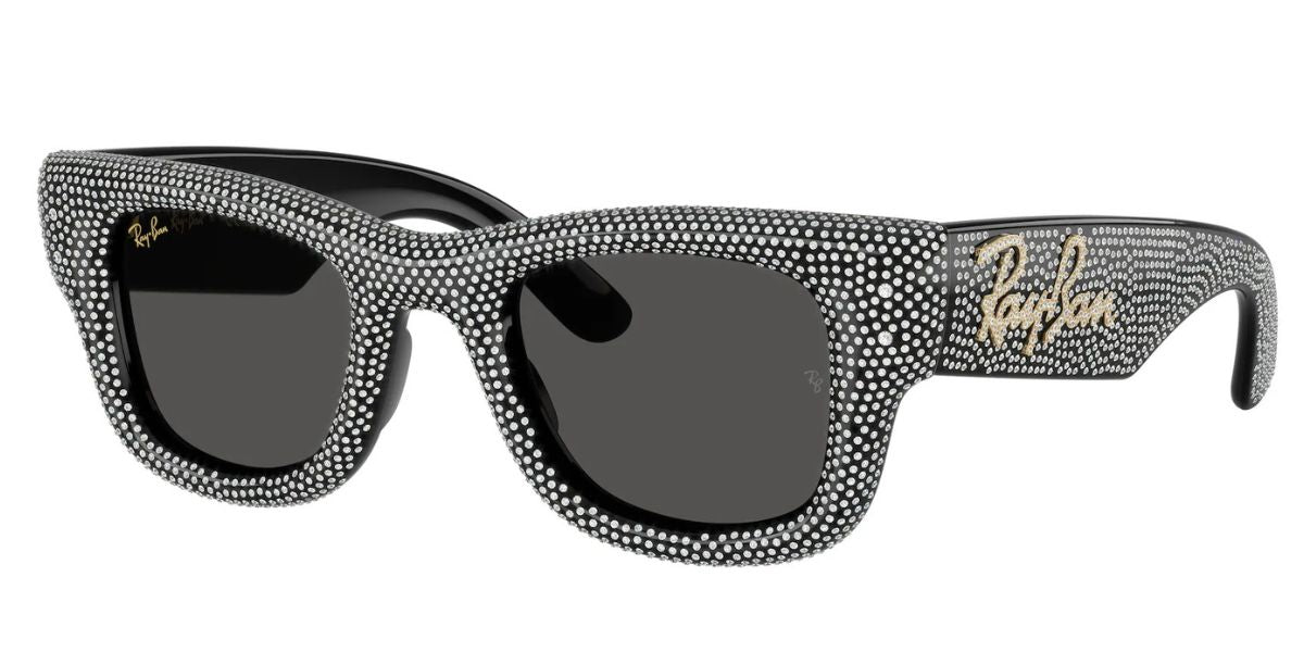 Ray-Ban Wayfarer Puffer Crystal Pavè Edition RB 4940BP 6865/87 - As Seen On Flavor Flav