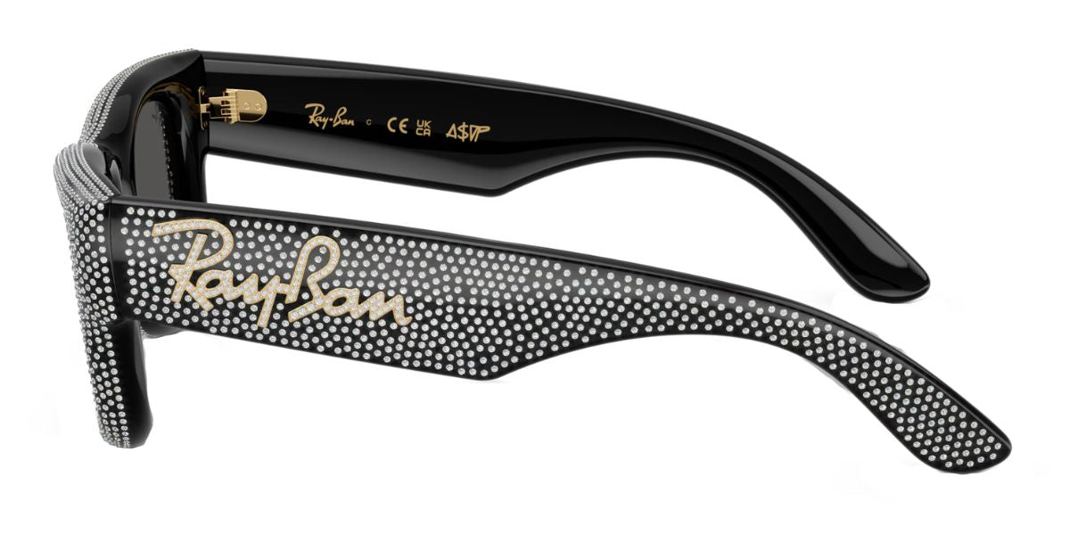 Ray-Ban Wayfarer Puffer Crystal Pavè Edition RB 4940BP 6865/87 - As Seen On Flavor Flav