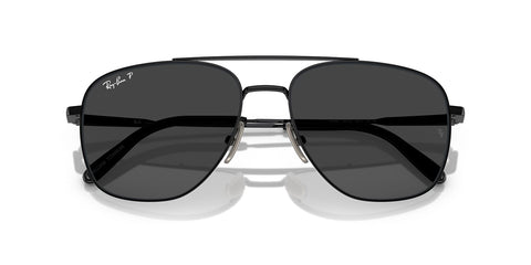 Ray-Ban William Titanium RB 8097 9267/48 Polarised Sunglasses