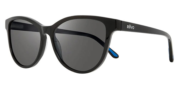 REVO RE 1101ECO 01 DAPHNE BLACK BLUE POLARIZED AUTHENTIC FRAMES SUNGLASSES REVO RE 1101ECO 01 DAPHNE BLACK BLUE POLARIZED AUTHENTIC  main image 3
