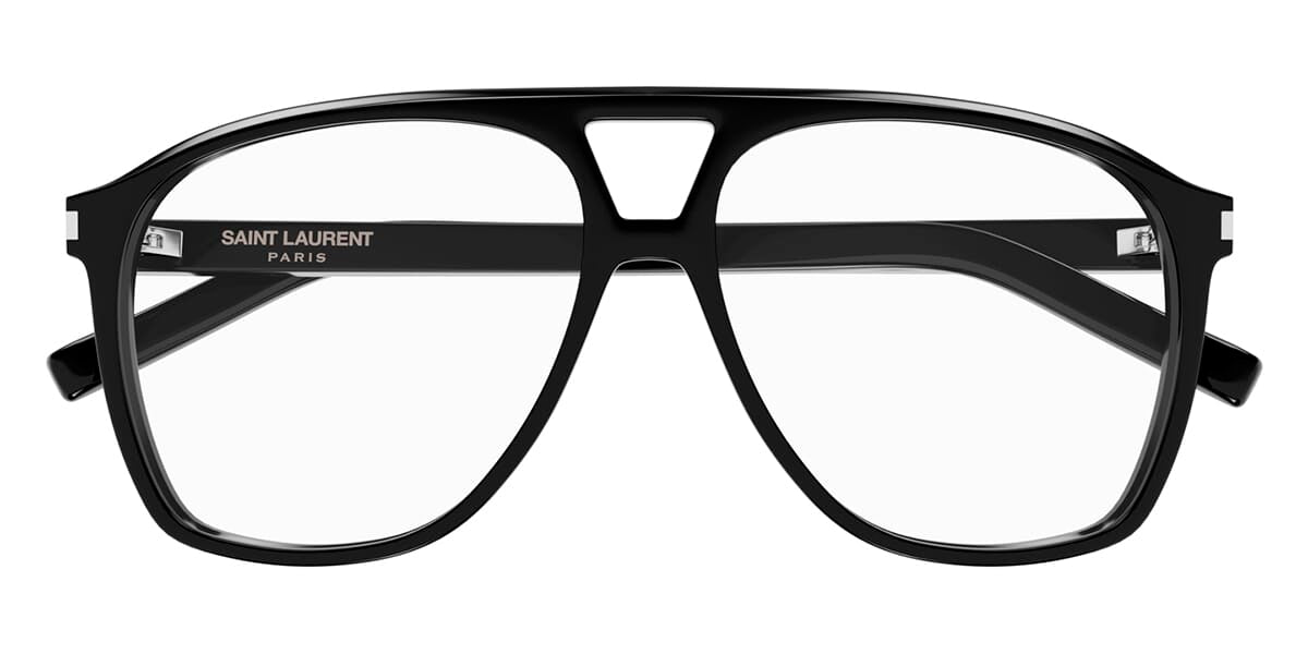 Eyeglasses SAINT LAURENT SL 186 B SLIM 001 53/17 Unisex Noir square frames  Full Frame Glasses Classic 53mmx17mm 249$CA