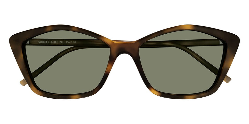 NWT Yves Saint Laurent SL 775 Havana Green/ 57mm Sunglasses Saint Laurent SL 775 003 Light Havana Green sunglasses  main image 3