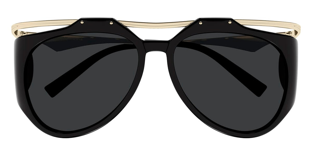 Saint Laurent SLM137 AMELIA 001 Sunglasses - Gold / Black Frame - Lowest price! Saint Laurent Slm137 Amelia 001 Gold Black Black • Price » main image 3