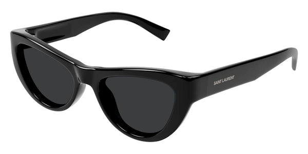 SAINT LAURENT ブラウン サングラス Saint Laurent Eyewear ロゴエングレーブ サングラス | ブラウン
