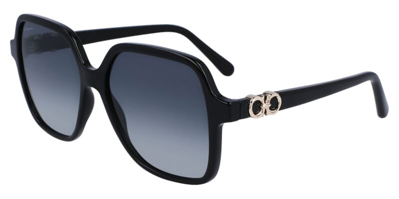 Salvatore ferragamo best sale 55mm square sunglasses