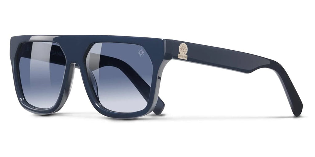 Sandbanks Milano Navy Sunglasses