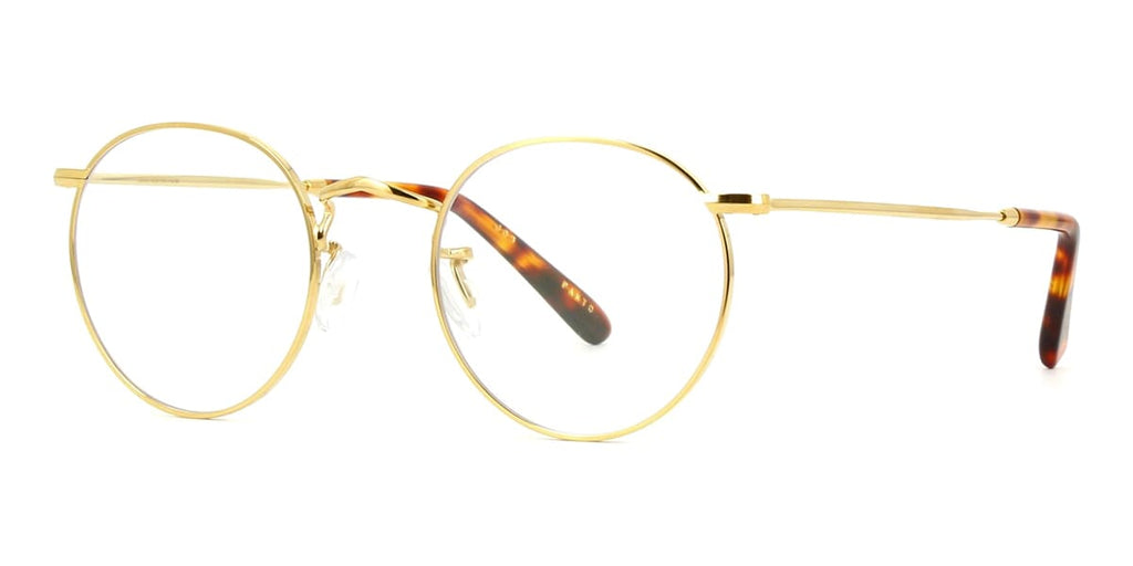 Savile Row 18kt Panto Gold Glasses