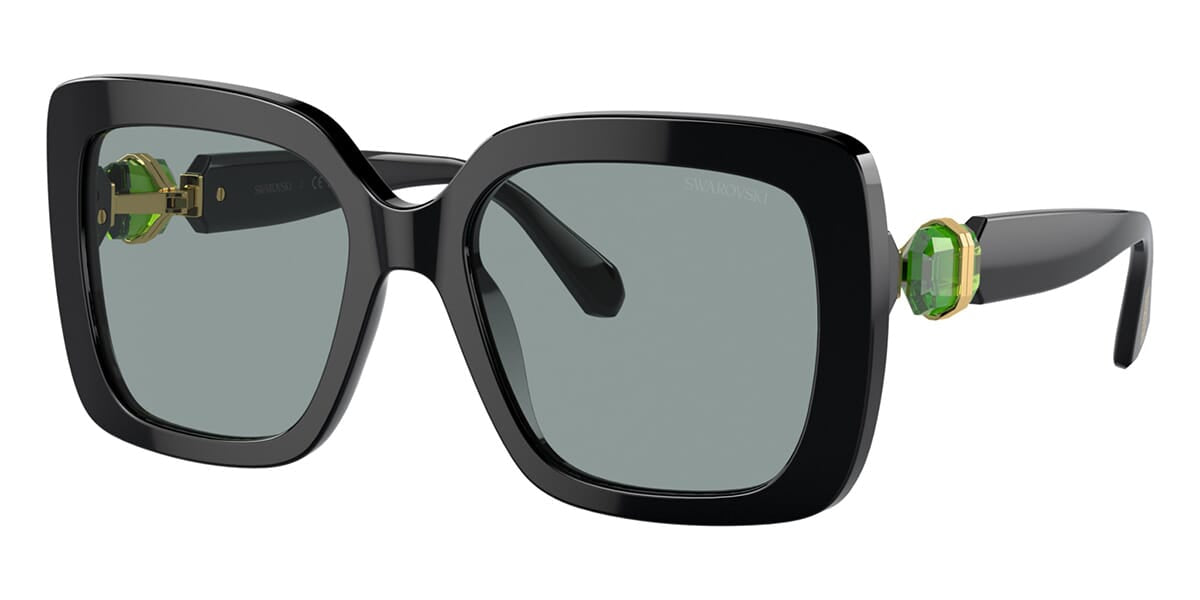 Swarovski clearance black sunglasses