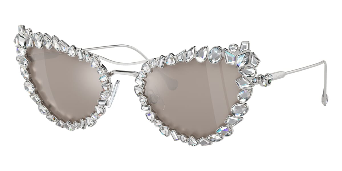 Swarovski SK7011 4001/AP with Clip-On Trim Sunglasses US