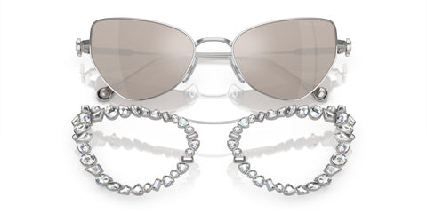 Swarovski SK7011 4001/AP with Clip-On Trim Sunglasses