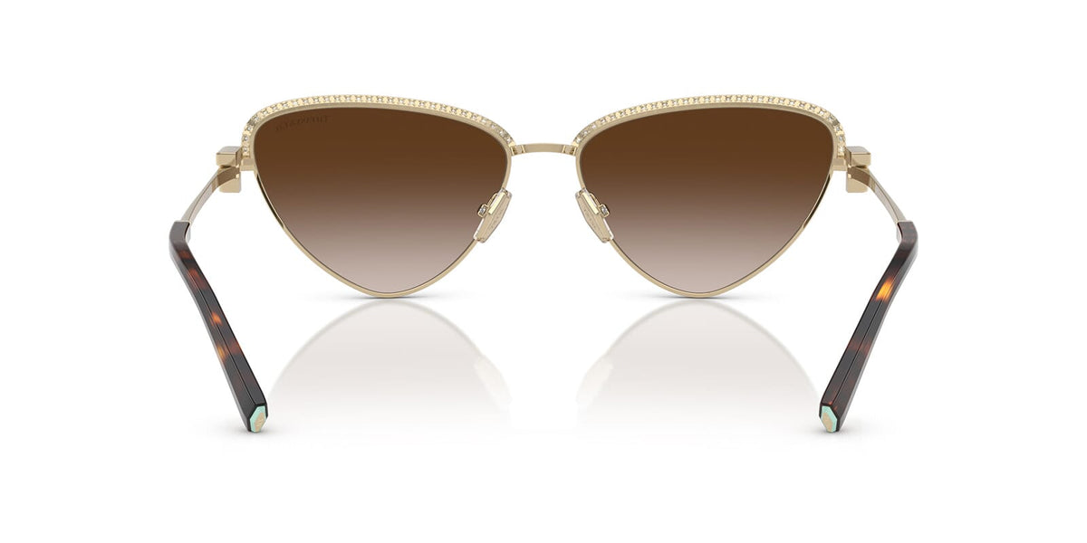 Tiffany & Co TF3107KB 6212/3B Gold Plated Sunglasses
