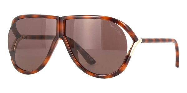 小物 Tom Ford TF119-D Tom Ford Luna TF1191 01F Sunglasses - US