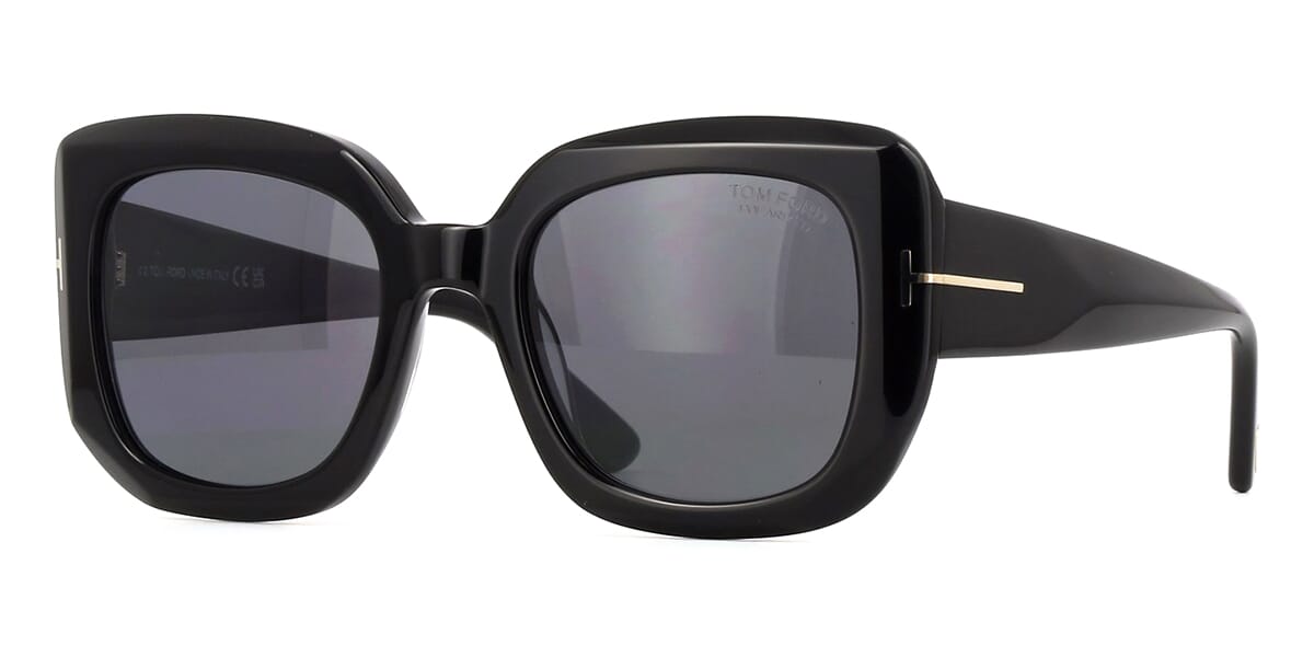 Tom Ford Carla-02 TF1220 01D Polarised Sunglasses