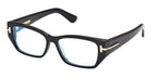 Tom Ford Icon Collection TI5014 001 Blue Control Glasses