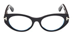 Tom Ford Icon Collection TI5015 B 001 Blue Control Glasses