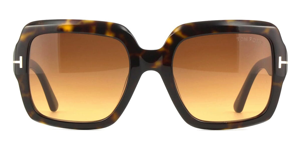 TOM FORD スクエアサングラス FT1082 KAYA tom-ford-kaya-tf1082-52f-hd-