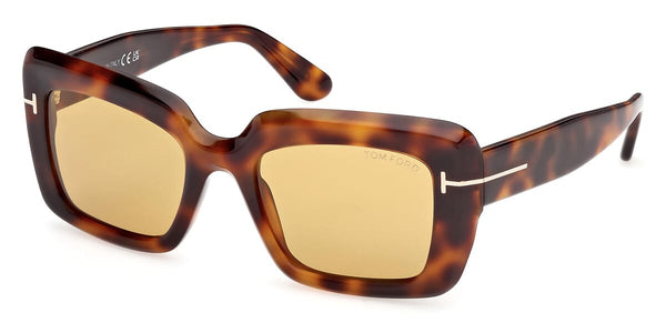 トラベラーラバー様☆TOM FORD☆TF162 Clothildeブラウング Tom Ford Leila-02 TF1318 53E Sunglasses - US