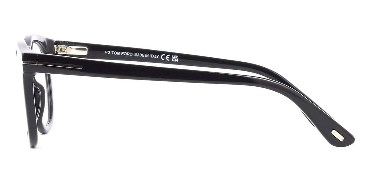 Tom Ford TF5993-B 001 Blue Control with Magnetic Clip On Glasses