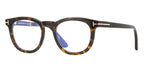 Tom Ford TF5993-B 052 Blue Control with Magnetic Clip On Glasses