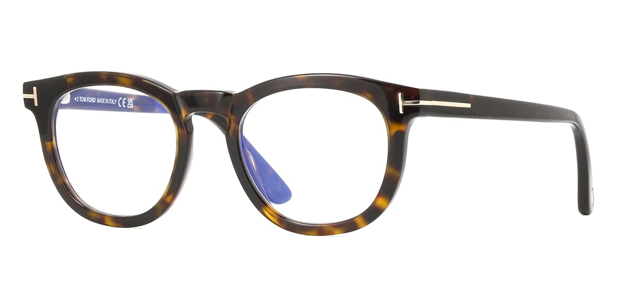 Tom Ford TF5993-B 052 Blue Control with Magnetic Clip On Glasses
