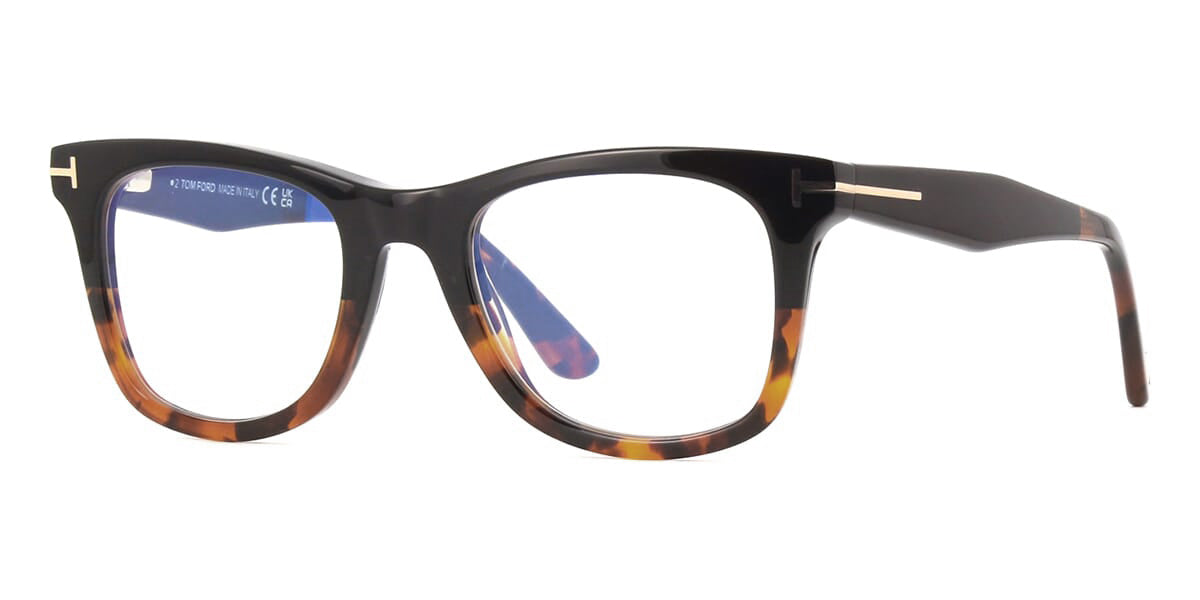 Tom Ford TF5970-B 005 Blue Control with Magnetic Clip On Glasses - US