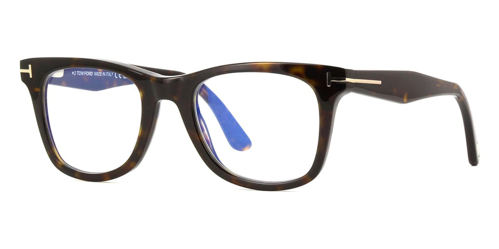 Tom Ford TF5970-B 052 Blue Control with Magnetic Clip On Glasses