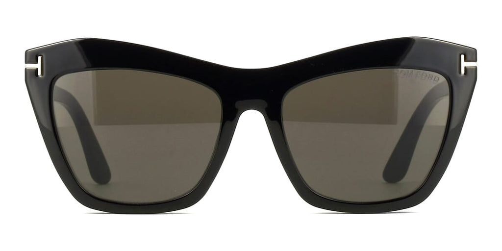 Tom Ford TF5971-B 001 Blue Control with Magnetic Clip On Glasses