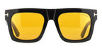 Tom Ford TF6068-B 001 Blue Control with Magnetic Clip On Glasses