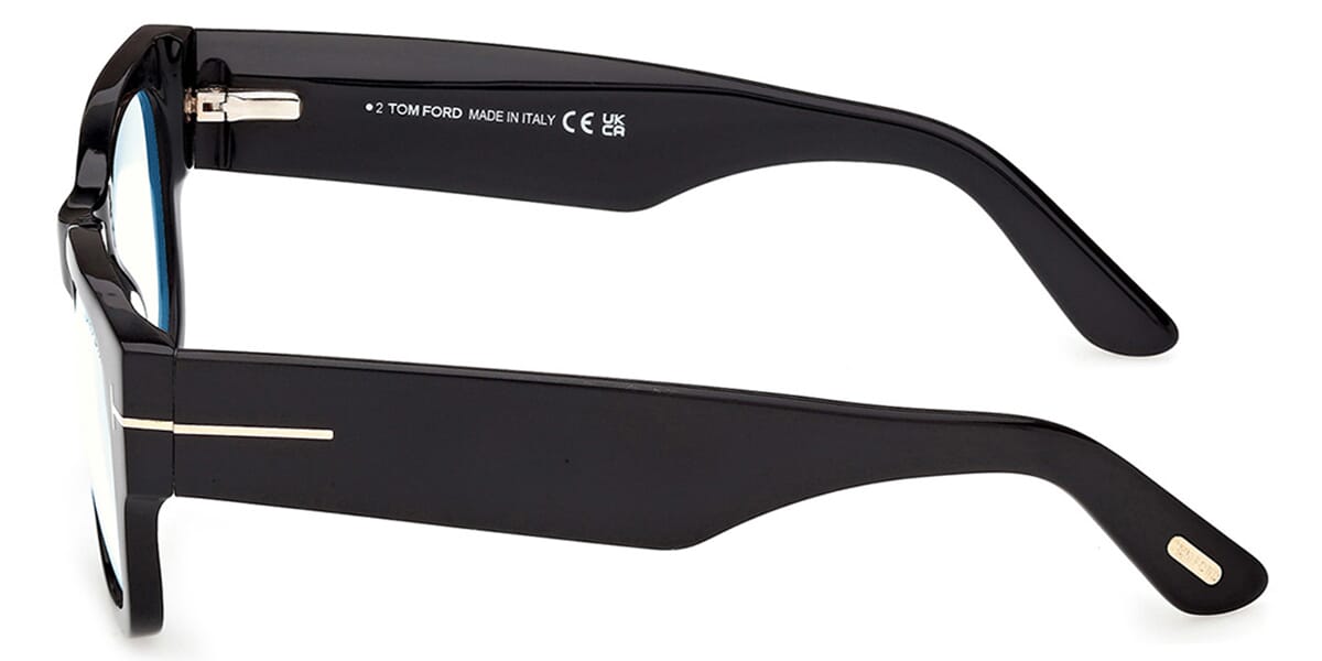 Tom Ford TF6099-B 001 Blue Control with Magnetic Clip On Glasses