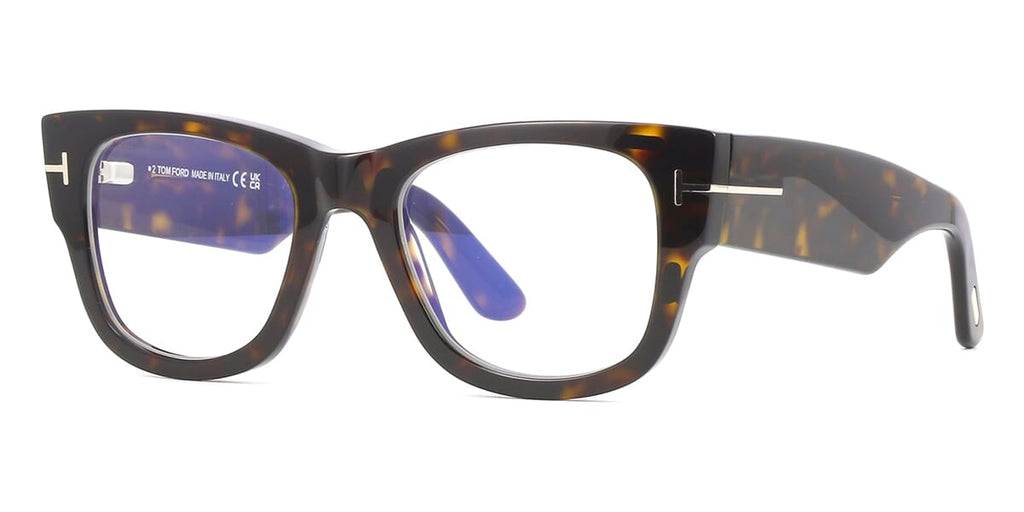 Tom Ford TF6099-B 052 Blue Control With Magnetic Clip On Glasses