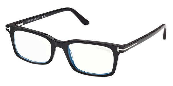 Tom Ford TF6175-B 001 with Magnetic Clip On Glasses - US