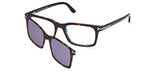 Tom Ford TF6175-B 052 with Magnetic Clip On Glasses