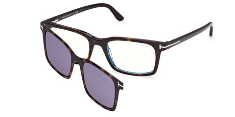 Tom Ford TF6175-B 052 with Magnetic Clip On Glasses