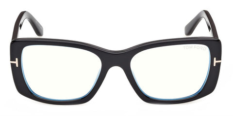 Tom Ford TF6176-B 001 with Magnetic Clip On Glasses
