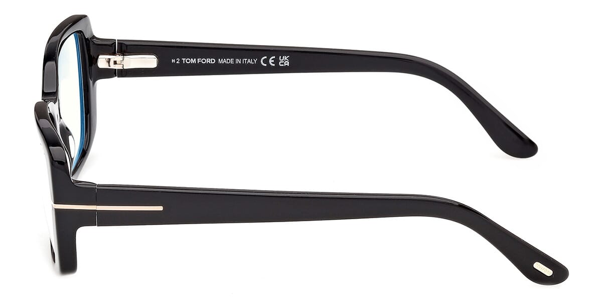 Tom Ford TF6176-B 001 with Magnetic Clip On Glasses
