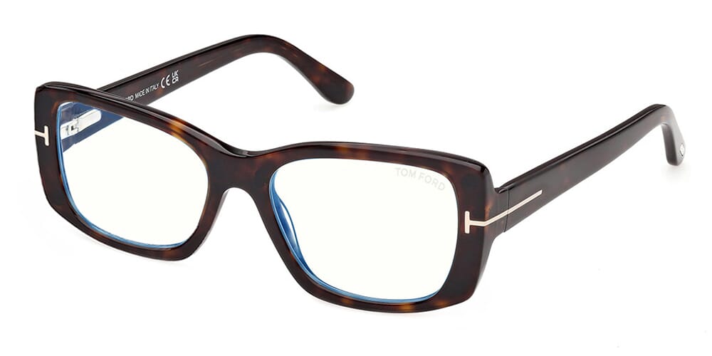 Tom Ford TF6176-B 052 with Magnetic Clip On Glasses