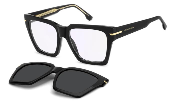 Victoria Beckham VB7009/C 807M9 with Magnetic Clip on Polarised