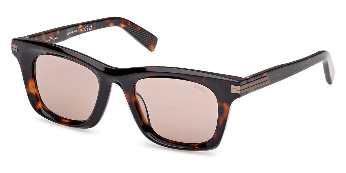 Ermenegildo Zegna ブラウン サングラス Zegna EZ0270/S 55E Sunglasses - US