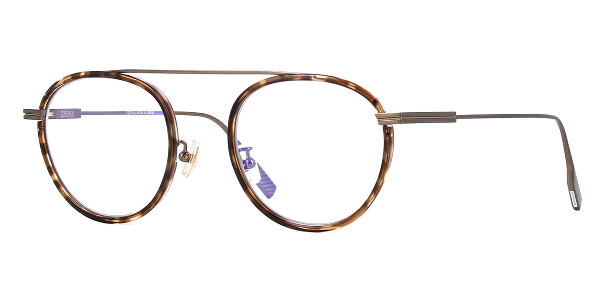 Zegna EZ5322-H-B 050 Blue Control Glasses - US
