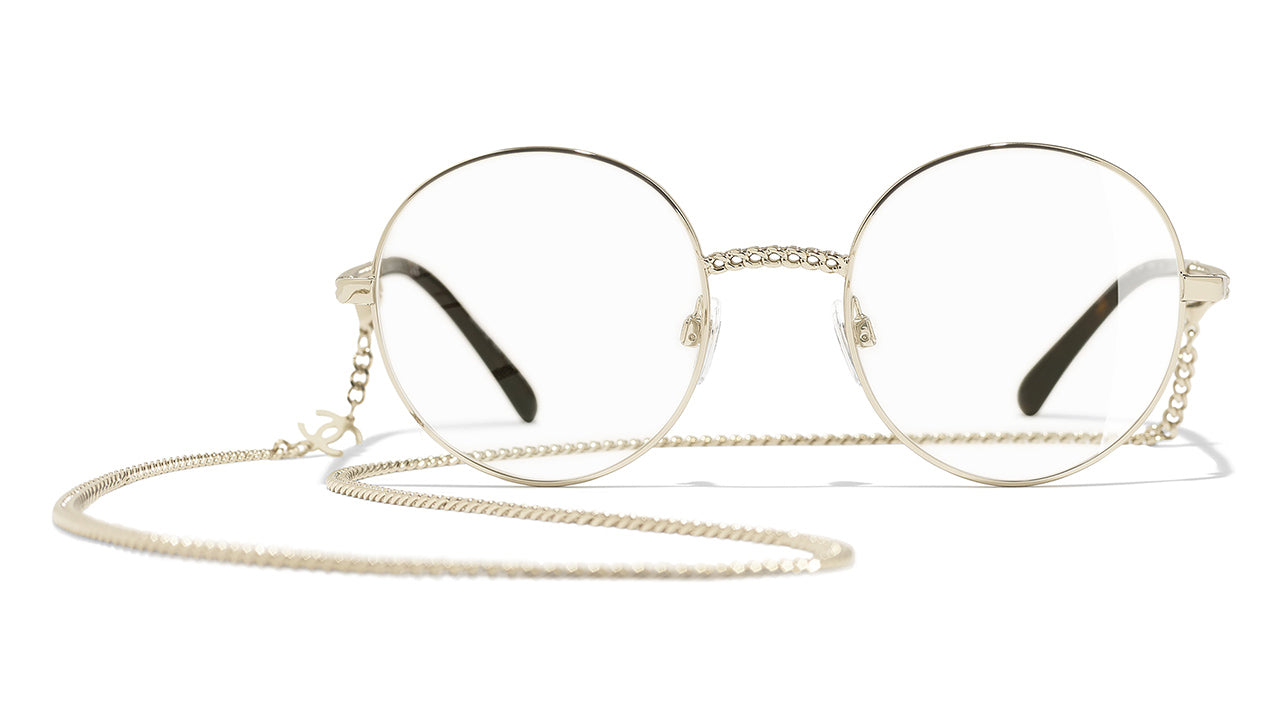 Chanel 2186 C395 Gold Glasses, Buy Online